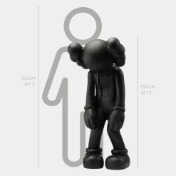 Lucify Daze 130cm Black Resin Indoor Sculpture