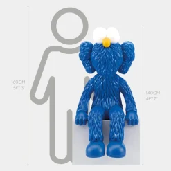 Lucify Fuzz 140cm Blue Resin Indoor Sculpture