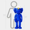 Lucify Fuzz 135cm Blue Resin Indoor Sculpture