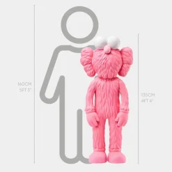 Lucify Fuzz 135cm Pink Resin Indoor Sculpture