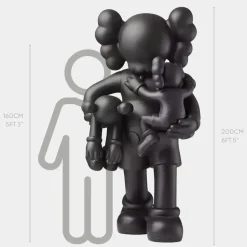 Lucify Go 200cm Black Resin Indoor Sculpture