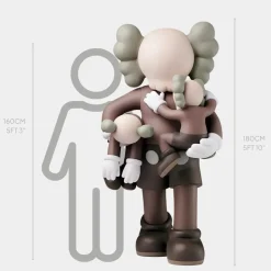 Lucify Go 180cm Brown Resin Indoor Sculpture