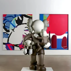 Lucify Go 180cm Brown Resin Indoor Sculpture