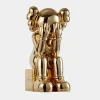Lucify Hide 70cm Gold Resin Indoor Sculpture