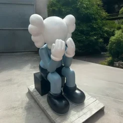 Lucify Hide 135cm Grey Resin Indoor Sculpture