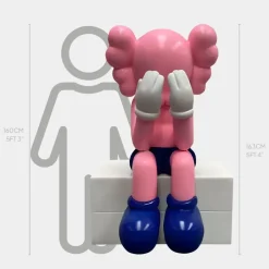 Lucify Hide 163cm Pink Resin Indoor Sculpture