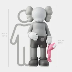Lucify Playtime 168cm Grey Resin Indoor Sculpture