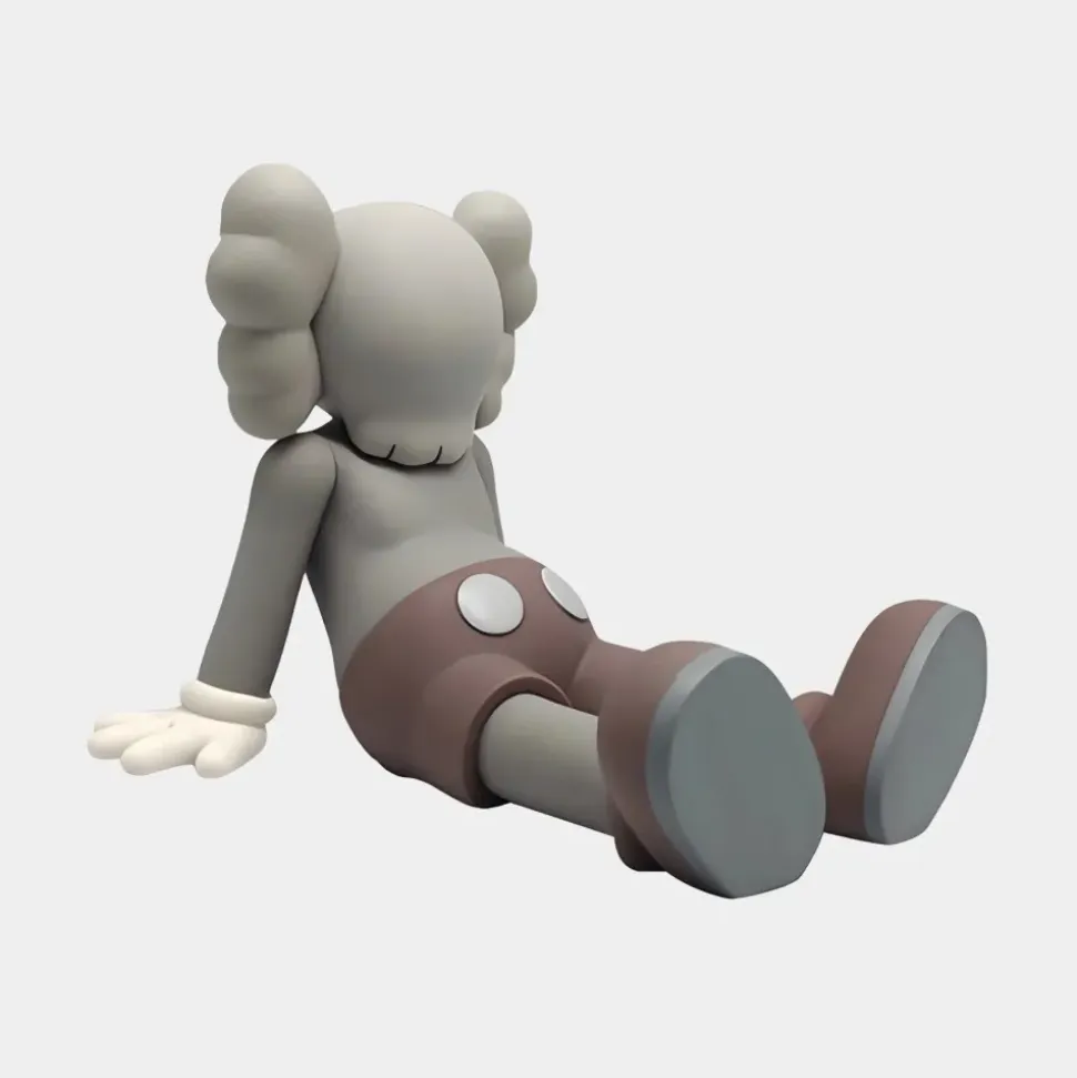 Lucify Relax 85cm Grey Resin Indoor Sculpture