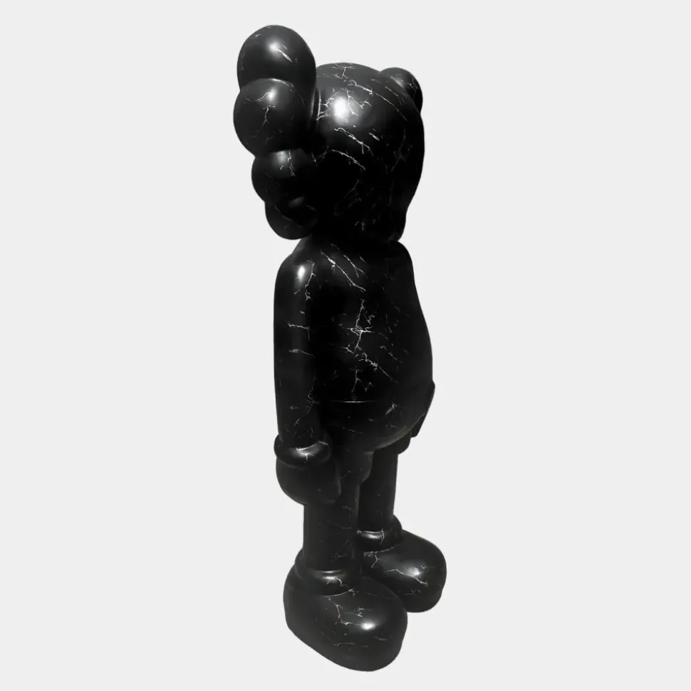 Lucify Seek 170cm Black Resin Indoor Sculpture