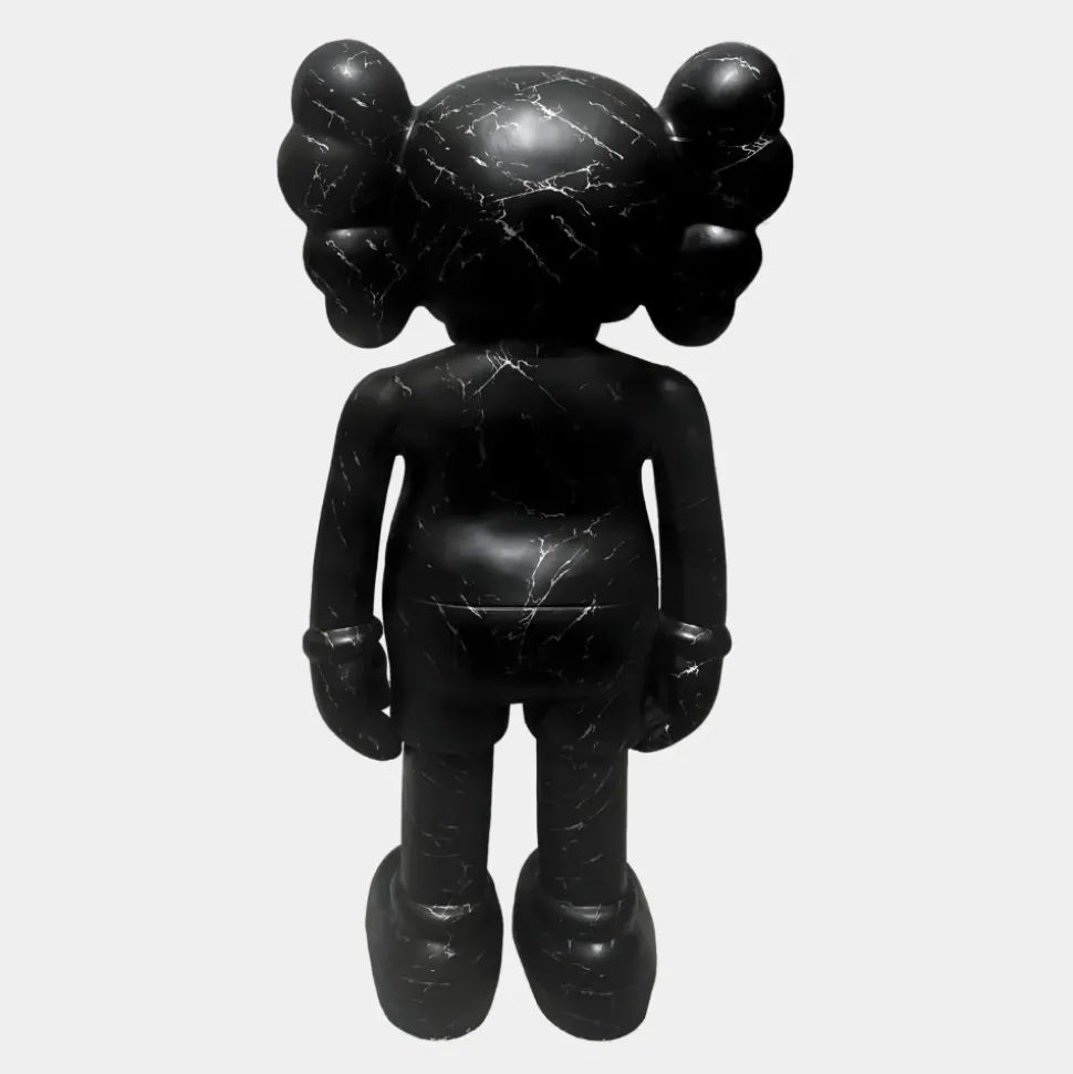 Lucify Seek 170cm Black Resin Indoor Sculpture