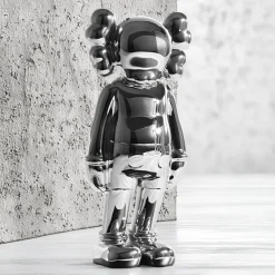 Lucify Seek 135cm Chrome Resin Indoor Sculpture