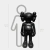Lucify Seek 135cm Cosmic Black Resin Indoor Sculpture