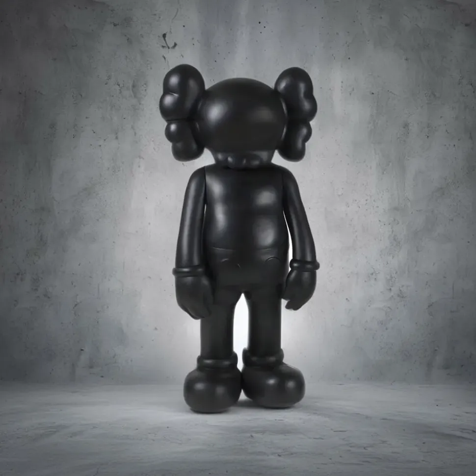 Lucify Seek 170cm Cosmic Black Resin Indoor Sculpture