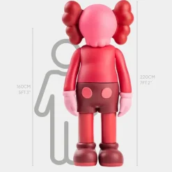 Lucify Seek 220cm Red Resin Indoor Sculpture