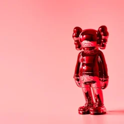 Lucify Seek 135cm Red Resin Indoor Sculpture