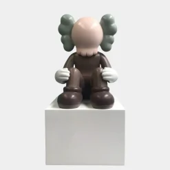 Lucify Silence 92cm Brown Resin Indoor Sculpture