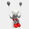 Lucify Up 70cm Red Resin Indoor Sculpture