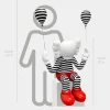 Lucify Up 110cm Red Resin Indoor Sculpture