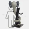 Lucify Viper 176cm Grey Resin Indoor Sculpture