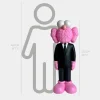 Lucify Vogue 130cm Black Resin Indoor Sculpture