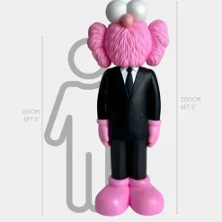 Lucify Vogue 200cm Black Resin Indoor Sculpture