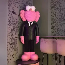 Lucify Vogue 90cm Black Resin Indoor Sculpture