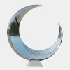 Lunar Orbit 120cm Silver Metal Indoor Sculpture