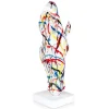 Majestic Horse Head 70cm Multicoloured Resin Sculpture