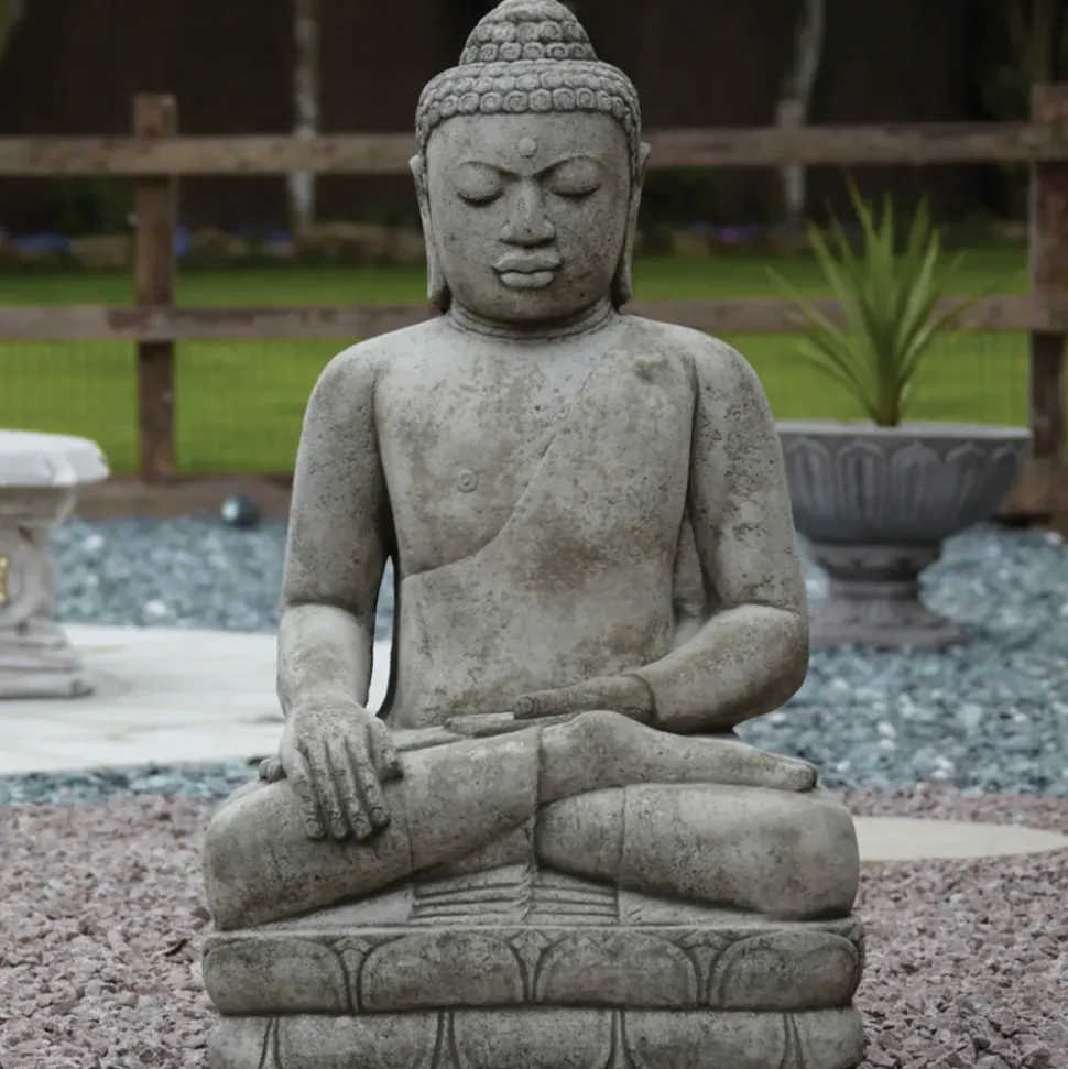 Mega Buddha Stone Garden Statue
