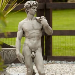 Michelangelo David 120cm Stone Garden Statue