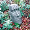 Moai Easter Island Head 39cm Stone Garden Ornament