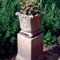 Modena 22 Vase Stone Garden Planter on Pedestal