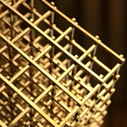 Multiverse 150cm Silver Geometric Metal Garden Sculpture
