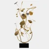 Nebular Bloom 103cm Gold Metal Indoor Sculpture