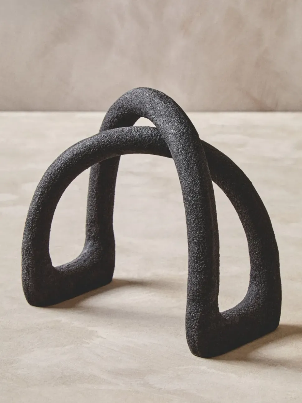 Nightfall 21cm Black Metal Indoor Sculpture