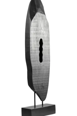 Obsidian Essence 70cm Black Wood Indoor Sculpture