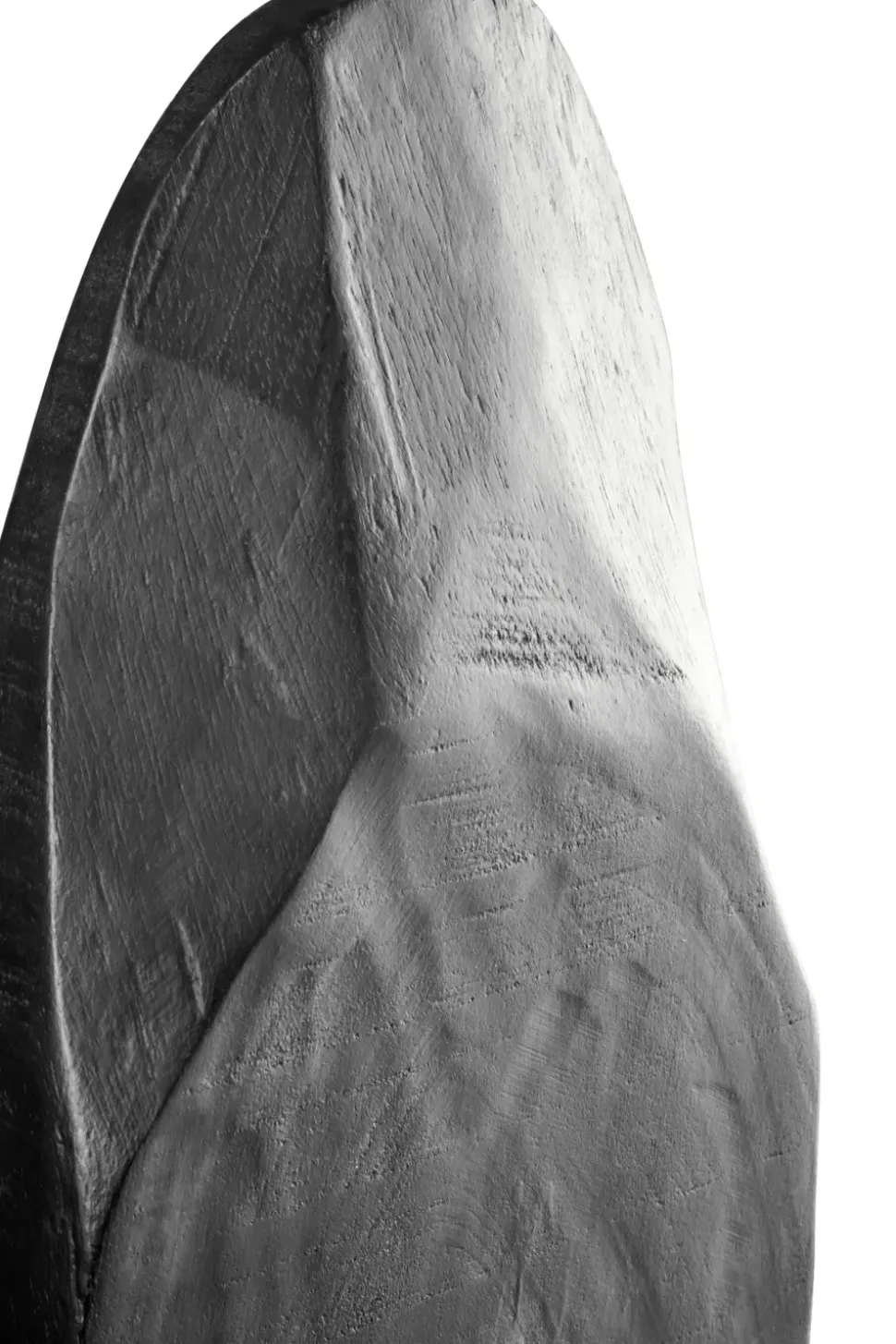Obsidian Essence 70cm Black Wood Indoor Sculpture