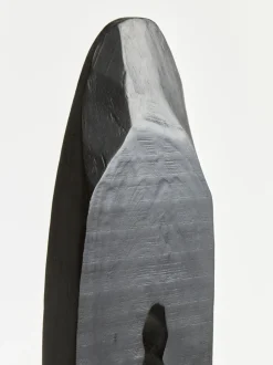 Obsidian Essence 70cm Black Wood Indoor Sculpture