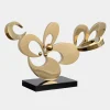 Opus Bloom 56cm Copper Metal Indoor Sculpture