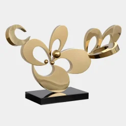 Opus Bloom 56cm Copper Metal Indoor Sculpture