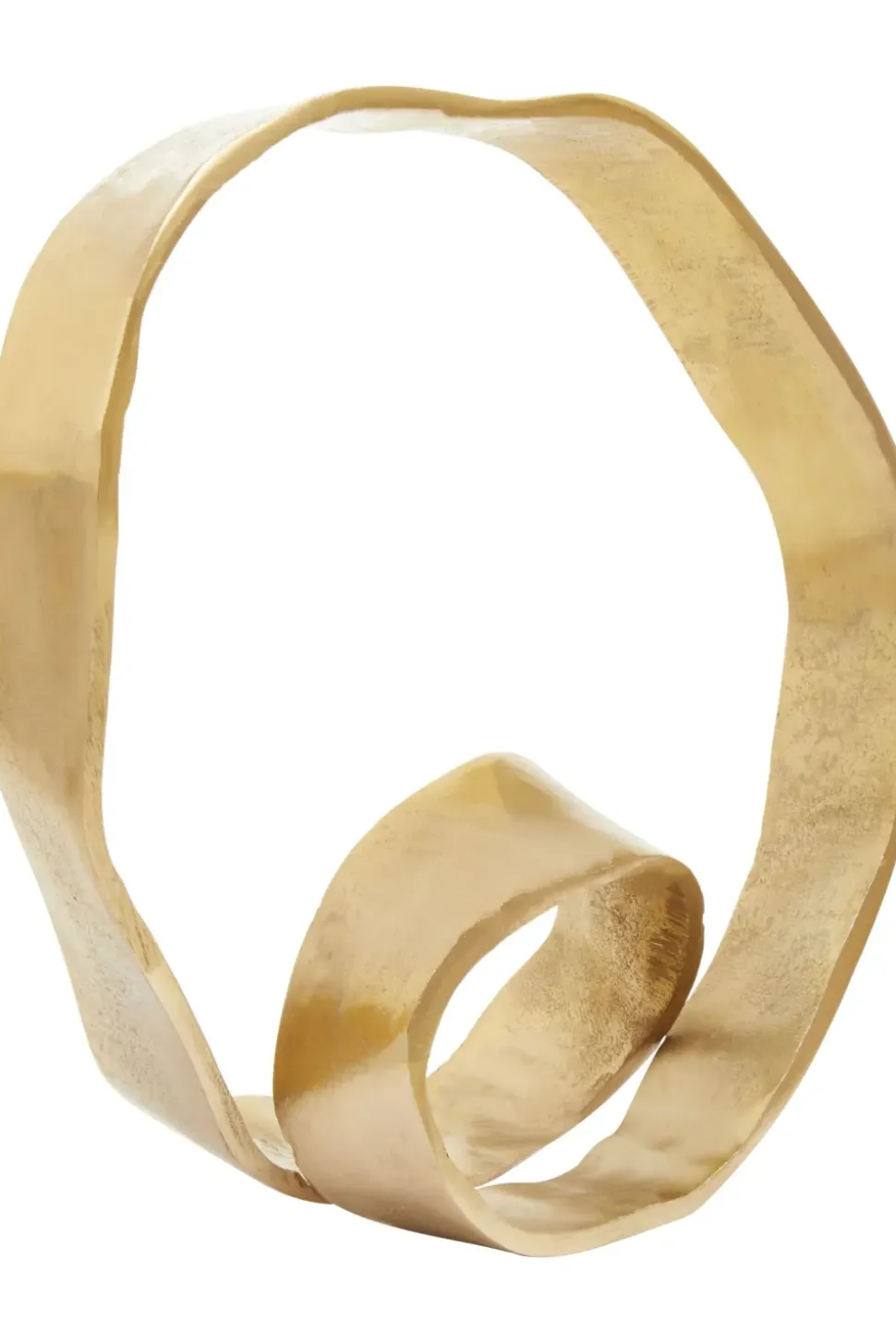 Orbique 42cm Gold Metal Indoor Sculpture