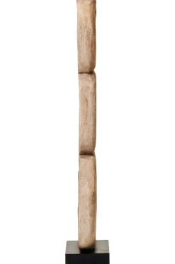 Orbital Elegance 57cm Wood Indoor Sculpture
