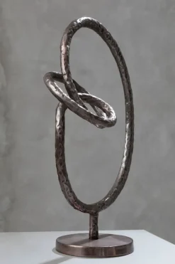 Orbitus 52cm Bronze Metal Indoor Sculpture