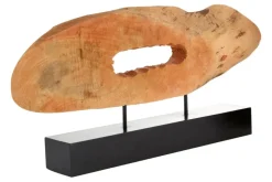 Oval Essence 32cm Wood Indoor Sculpture
