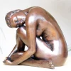 Pause In The Dance Figurine Bronze Indoor Sculpture