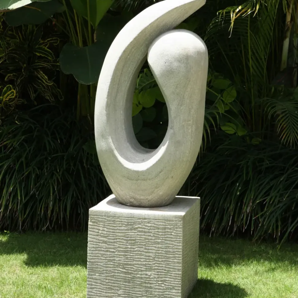 Perplexity Contemporary Stone Garden Sculpture