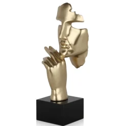 Phantom Diva 45cm Gold Resin Indoor Sculpture