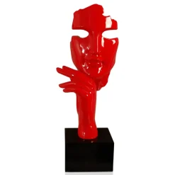 Phantom Diva 45cm Red Resin Indoor Sculpture