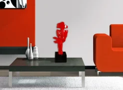 Phantom Diva 45cm Red Resin Indoor Sculpture