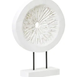 Polar Perfection 43cm White Wood Indoor Sculpture